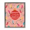 Stupell Industries Christmas Bauble in Warm Tones Floating Frame By Nancy McKenzie